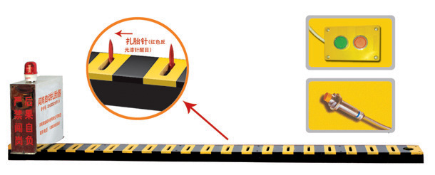 大竹县V3嵌入式闯岗自动扎胎器/阻车器